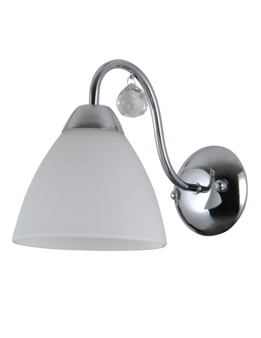 ITALUX Lugano Kinkiet E27 1x40W Chrom/Biały WL-5643-1 - product 2