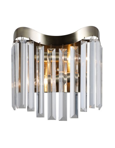 ITALUX Sabriga Kinkiet E14 2x40W Brązowy WL-44544-2 - produkt 2