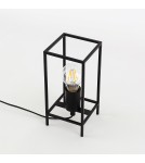 Lampy stołowe loftowe - industrialne - ITALUX Melando Biurkowa E27 1x40W Czarny TB-3343-1S-BK - produkt 2