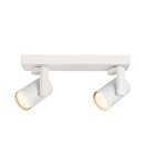 Lampy sufitowe reflektory - ITALUX Spiela Reflektor GU10 35W Biały SPL-31993-2B-WH - product 2