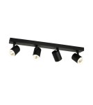 Lampy sufitowe reflektory - ITALUX Helvia Reflektor LED zintegrowany 20W 4000K 2000lm Czarny SPL-31991-4B-BK - product 2