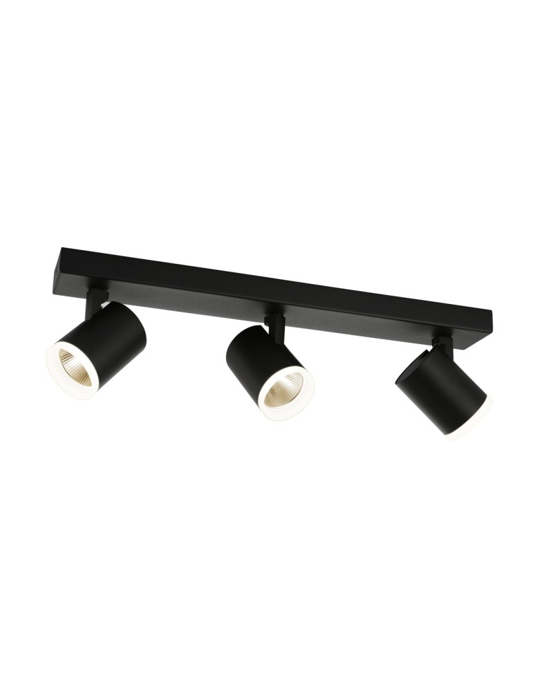 Lampy sufitowe reflektory - ITALUX Helvia Reflektor LED zintegrowany 15W 4000K 1500lm Czarny SPL-31991-3B-BK - product kolory-swiatla.pl 2