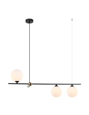 ITALUX Barletta Wisząca G9 3x25W Brązowy/Czarny PND-76540-3-BK - produkt 2