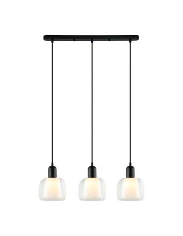 ITALUX Lamezia Wisząca E27 3x40W Czarny PND-67594-3-BK+CL - produkt 2