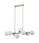 Lampy wiszące - ITALUX Mirellio Wisząca G9 8x5W Mosiądz PND-66463-8-HB - product 2