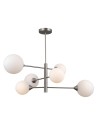 ITALUX Evora Wisząca G9 6x5W Nikiel PND-55342-6-SN