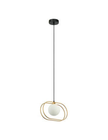 ITALUX Grosetta Wisząca G9 1x25W Złoty/Czarny PND-53423-1-GD - produkt 2