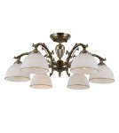 Lampy sufitowe retro - ITALUX Feneza Plafon E27 6x40W Brązowy PND-5122-6 - product 2