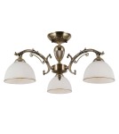 Lampy sufitowe retro - ITALUX Feneza Plafon E27 3x40W Brązowy PND-5122-3 - product 2