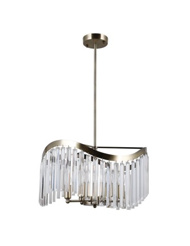 ITALUX Sabriga Wisząca E14 6x40W Brązowy PND-44544-6 - produkt 2