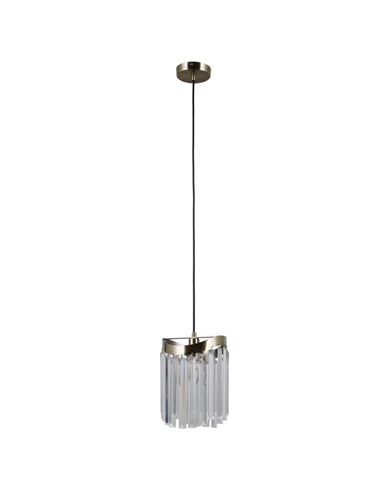 Lampy wiszące - ITALUX Sabriga Wisząca E14 1x40W Brązowy PND-44544-1 - product kolory-swiatla.pl 2
