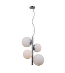 Lampy wiszące - ITALUX Riga Wisząca E27+E14 2x5W Chrom PND-44213-4B-CH - product 2