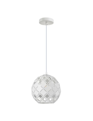 ITALUX Paulela Wisząca E27 1x40W Biały PND-34221-1S-WH - produkt 2