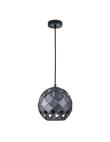 ITALUX Paulela Wisząca E27 1x40W Czarny PND-34221-1S-BK - produkt 2