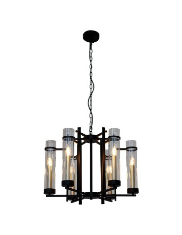 ITALUX Aspen Wisząca E14 6x40W Czarny PND-31186-6A-BL - produkt 2