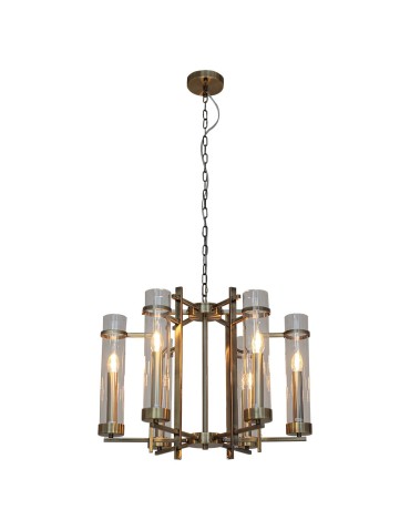 ITALUX Aspen Wisząca E14 6x40W Brązowy PND-31186-6A-ABR - produkt 2