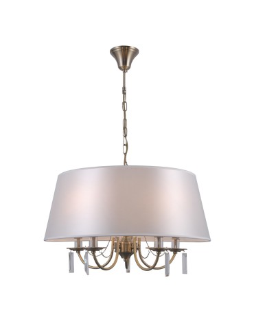 ITALUX Solana Wisząca E14 5x40W Brązowy PND-28366-5A - produkt 2