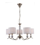 Żyrandole nowoczesne - ITALUX Ferlena Wisząca E14 5x40W Brązowy PND-28343-5 - product 2