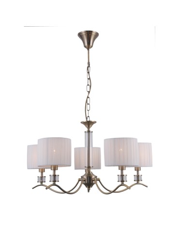 ITALUX Ferlena Wisząca E14 5x40W Brązowy PND-28343-5 - produkt 2