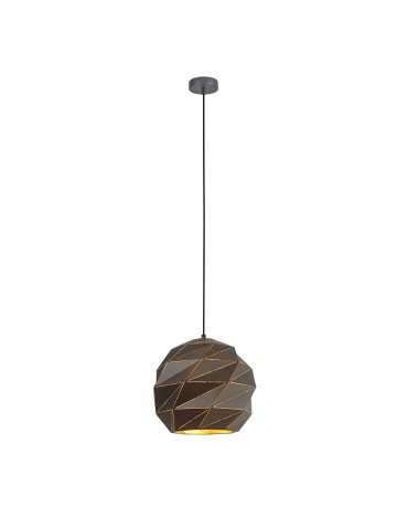 ITALUX Palermo Wisząca E27 1x40W Antracytowy PND-2424-1L-GR+GD - produkt 2