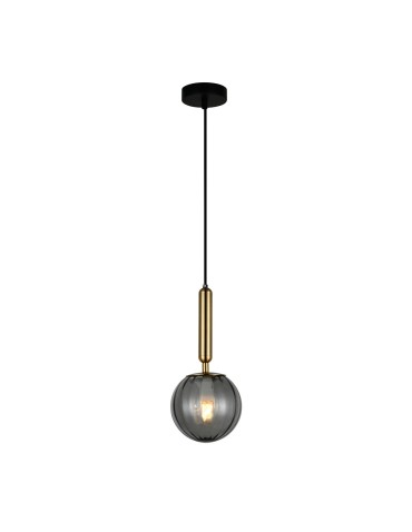 ITALUX Ravena Wisząca E27 LED zintegrowany 1x5W Mosiądz/Dymiony PND-2324-1 BRO+SG - produkt 2