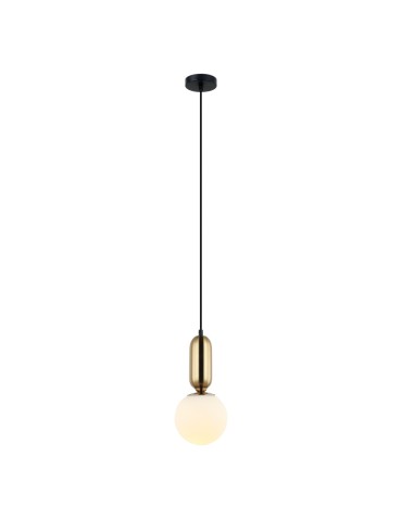ITALUX Aldeva Wisząca E27 1x40W Czarny/Brązowy PND-02340-1S-BRO - produkt 2