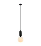 Lampy wiszące kule - ITALUX Aldeva Wisząca E27 1x40W Czarny PND-02340-1S-BK - product 2