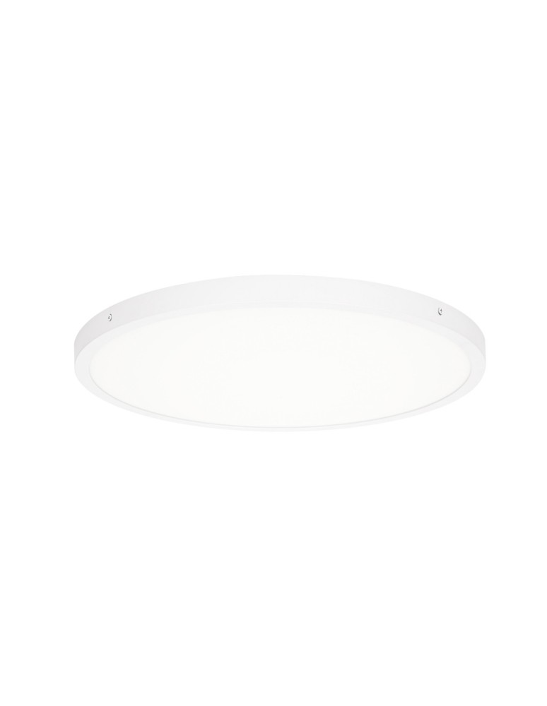 Plafony LED - ITALUX Pelaro Plafon LED zintegrowany 36W 4000K 3600lm Biały PLF-7001-500R-WH-4K - product kolory-swiatla.pl 2