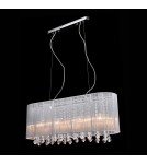 Lampy wiszące - ITALUX Isla Wisząca E14 4x40W Biały MDM1870-4 WH - produkt 2