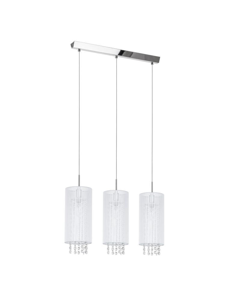 Lampy wiszące - ITALUX Lana WH Wisząca E14 3x40W Biały MDM1787/3 W - produkt kolory-swiatla.pl 2