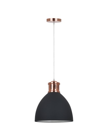 ITALUX Lola Wisząca E27 1x60W Grafitowy/Czerwony MD-HN8100-BK+RC - produkt 2