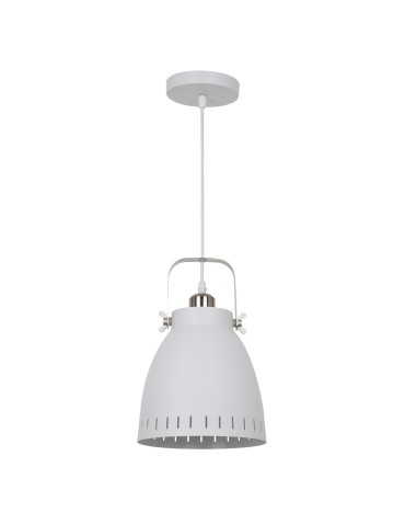 ITALUX Franklin Wisząca E27 1x60W Biały/Nikiel MD-HN8026M-WH+S.NICK - produkt 2
