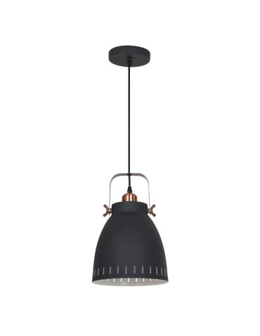 ITALUX Franklin Wisząca E27 1x60W Grafitowy/Czerwony MD-HN8026M-B+RC - produkt 2