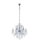 Żyrandole świecznikowe - ITALUX Barocco Chrome Żyrandol E14 6x40W Chrom MD72709-6A - produkt 2