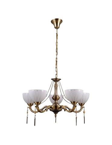 ITALUX Baxio Żyrandol E27 5x60W Złoty MD38445-5 - produkt 2