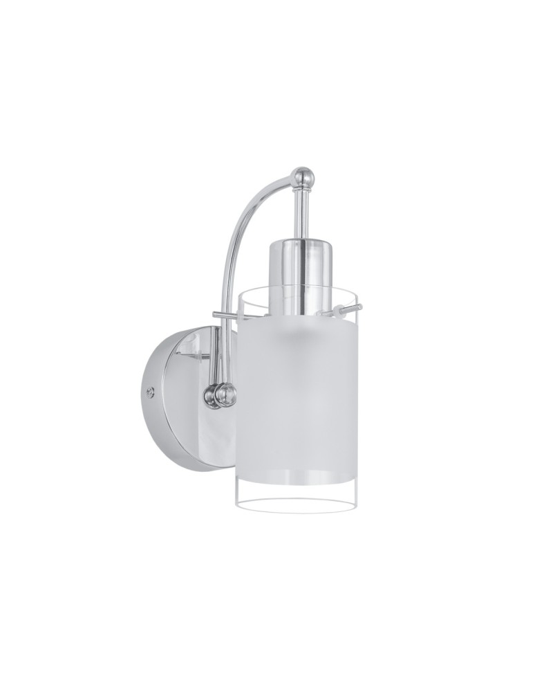 Kinkiety - ITALUX Blend Kinkiet E27 1x60W Chrom MBF9489/1 - produkt kolory-swiatla.pl 2
