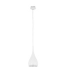 Lampy wiszące - ITALUX Anon White Wisząca E27 1x60W Chrom/Biały MA01986CA-001 - produkt 2