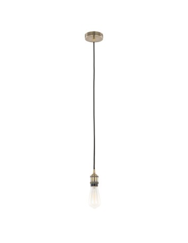 ITALUX Classo Wisząca E27 1x60W Brązowy DS-M-034 ANTIQUE BRASS - produkt 2