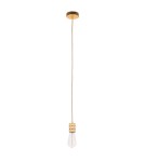 Lampy wiszące - ITALUX Millenia Wisząca E27 1x60W Złoty DS-M-010-03 GOLD - product 2