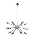 Lampy wiszące loftowe - ITALUX Theo Wisząca E27 18x40W Chrom AD20000-18A - product 2