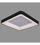 Plafony - ITALUX Giacinto Plafon LED zintegrowany 50W 4000K 2750lm Czarny 5304-850SQC-BK-4 - product 2