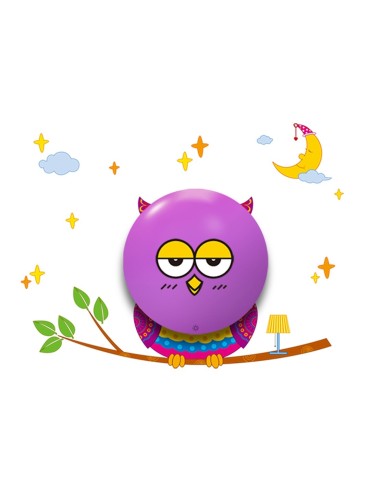 Milagro LAMPKA DZIECIĘCA OWL 0,6W LED ML112