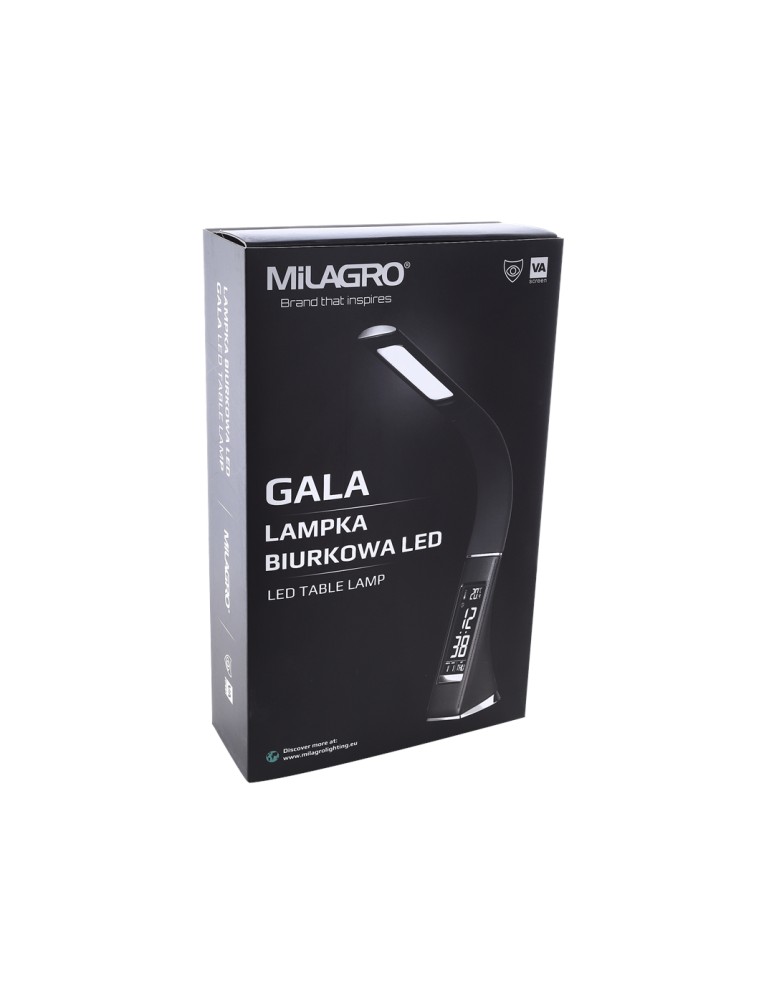 Milagro LAMPKA BIURKOWA GALA 6W LED BRĄZOWA ML139 Milagro LAMPKA BIURKOWA GALA 6W LED BRĄZOWA ML139