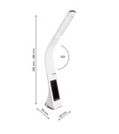 Milagro LAMPKA BIURKOWA GALA 6W LED Biała ML141 Milagro LAMPKA BIURKOWA GALA 6W LED Biała ML141