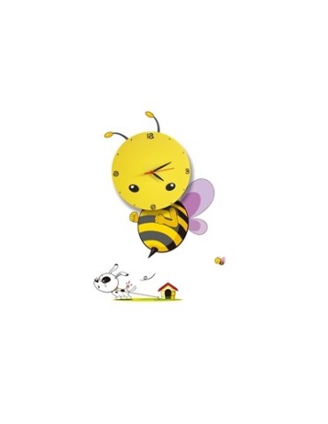 Milagro Lampka dziecięca BEE LED CLOCK 0,6W LED ML145