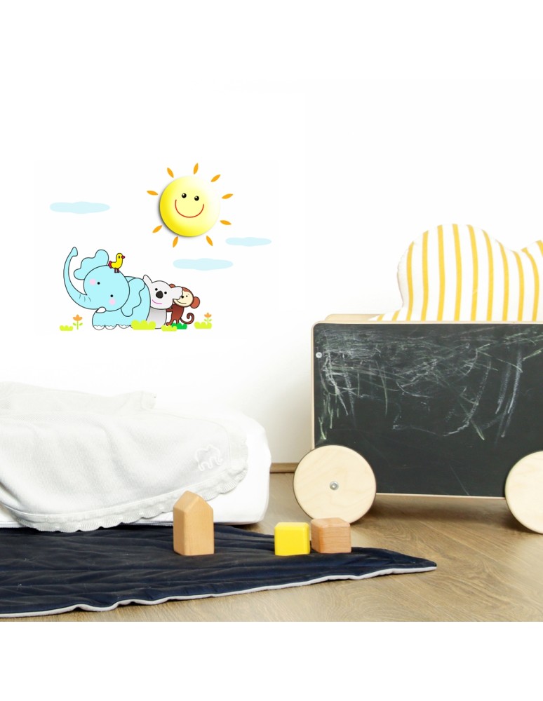 Lampka nocna do pokoju dziecięcego - Milagro Lampka dziecięca SUNNY 0,6W LED ML143 - product kolory-swiatla.pl 2