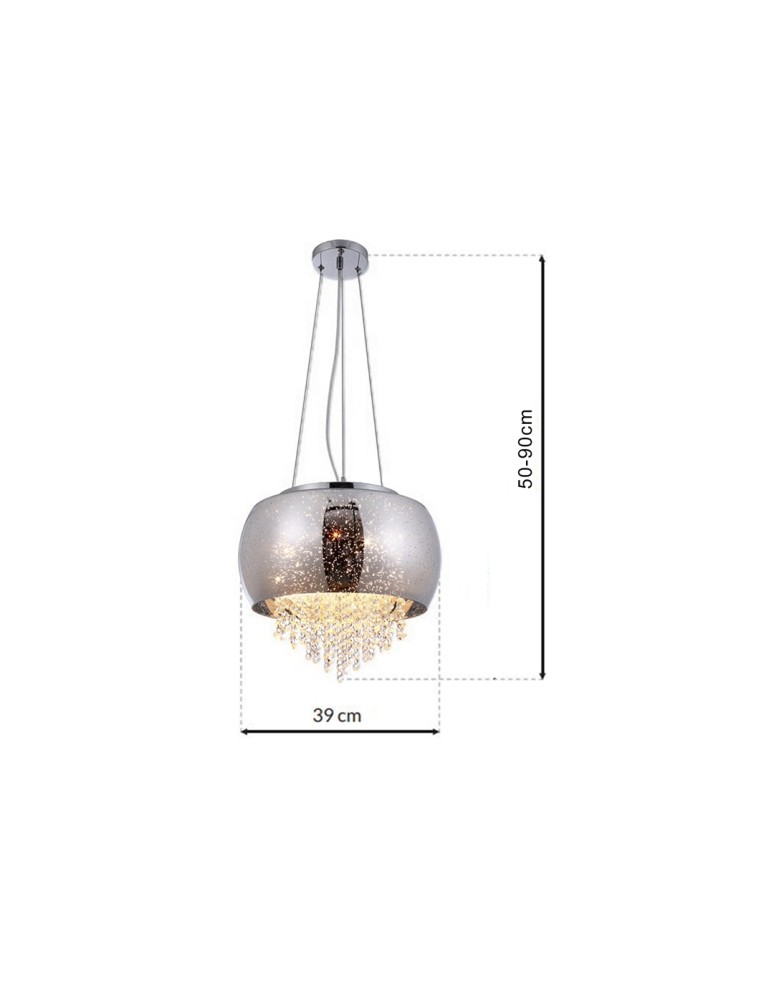 Milagro Lampa Wisząca STARLIGHT 3xE14 ML241 Milagro Lampa Wisząca STARLIGHT 3xE14 ML241