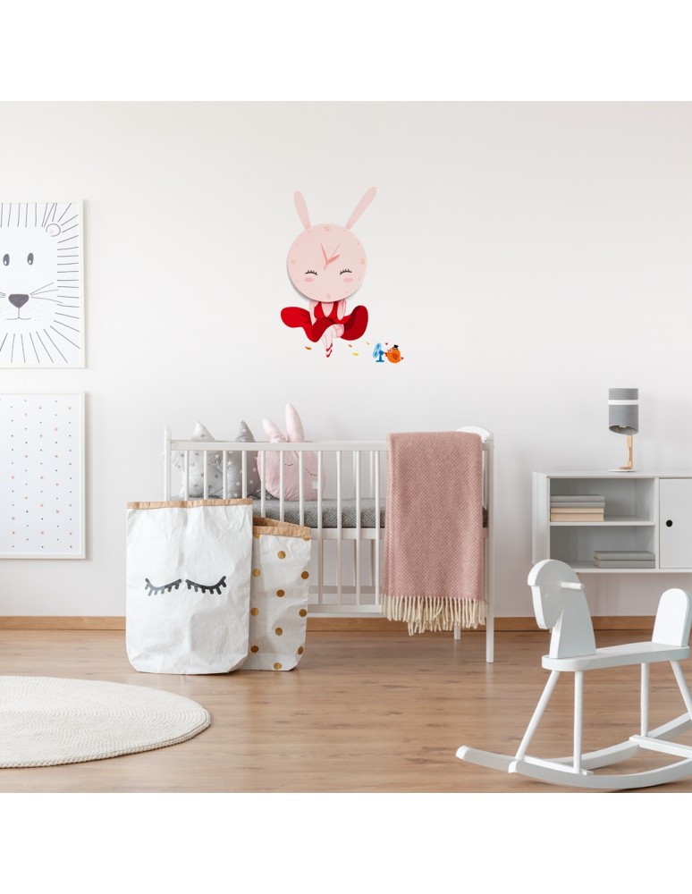 Milagro Lampka dziecięca BUNNY LED CLOCK 0,6W LED ML148 Milagro Lampka dziecięca BUNNY LED CLOCK 0,6W LED ML148
