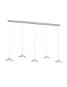 Milagro Lampa Wisząca ELLIPSE 25W LED ML415 Milagro Lampa Wisząca ELLIPSE 25W LED ML415