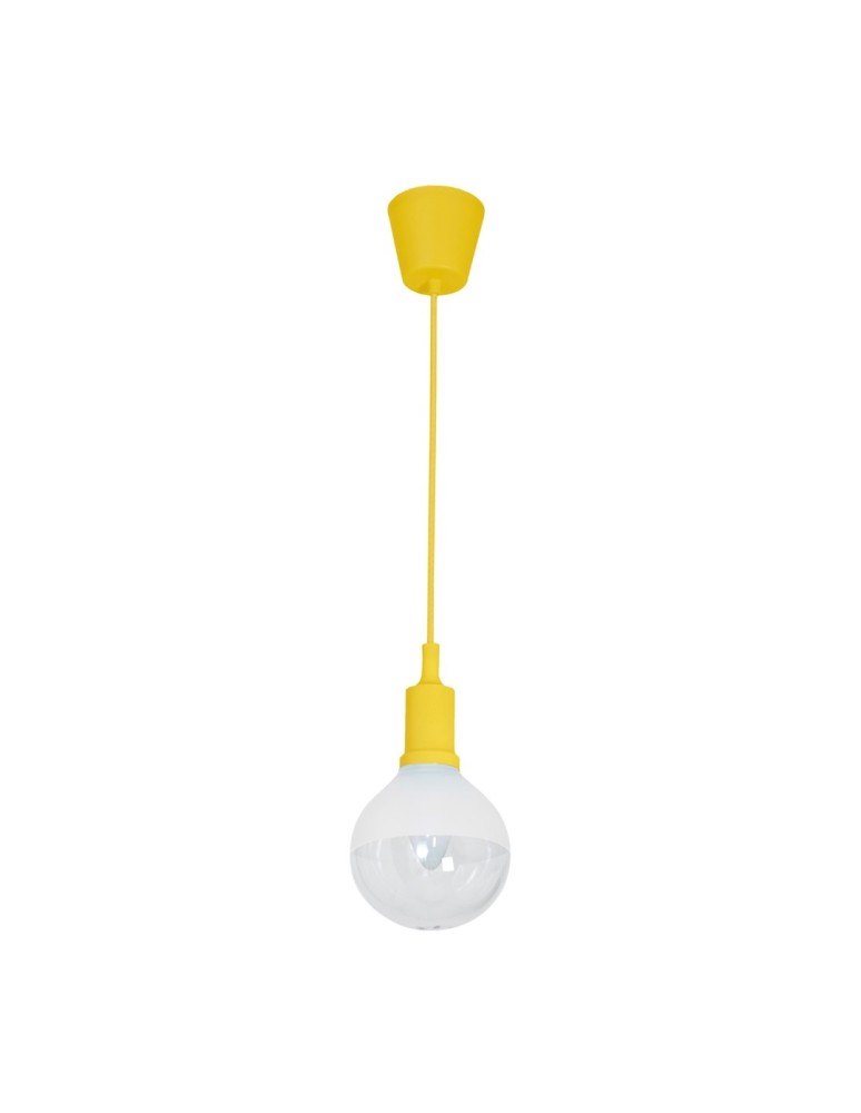 Milagro Lampa Wisząca BUBBLE YELLOW 5W E14 LED ML463 Milagro Lampa Wisząca BUBBLE YELLOW 5W E14 LED ML463